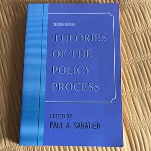 Theories of the Policy Process Book Second Edition